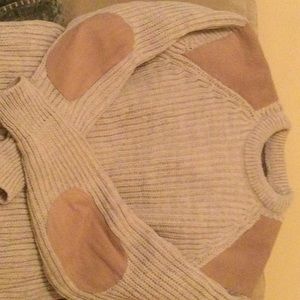 Mens heavy knit sweater